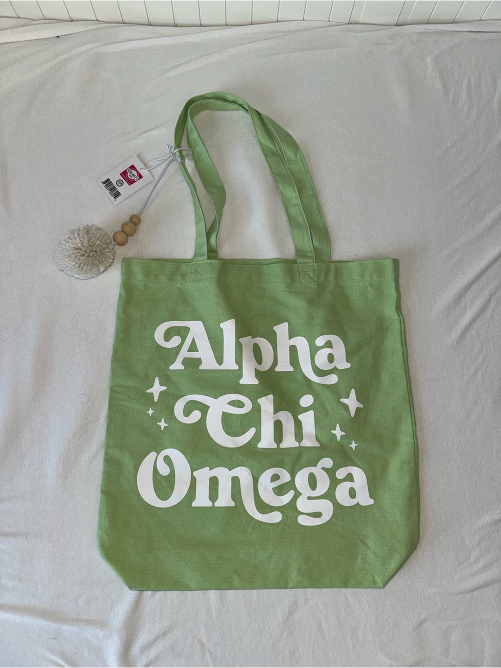 NWT Alpha Chi Omega Tote Bag
